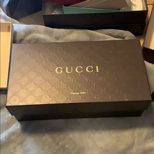 Authentic Gucci Shoes box